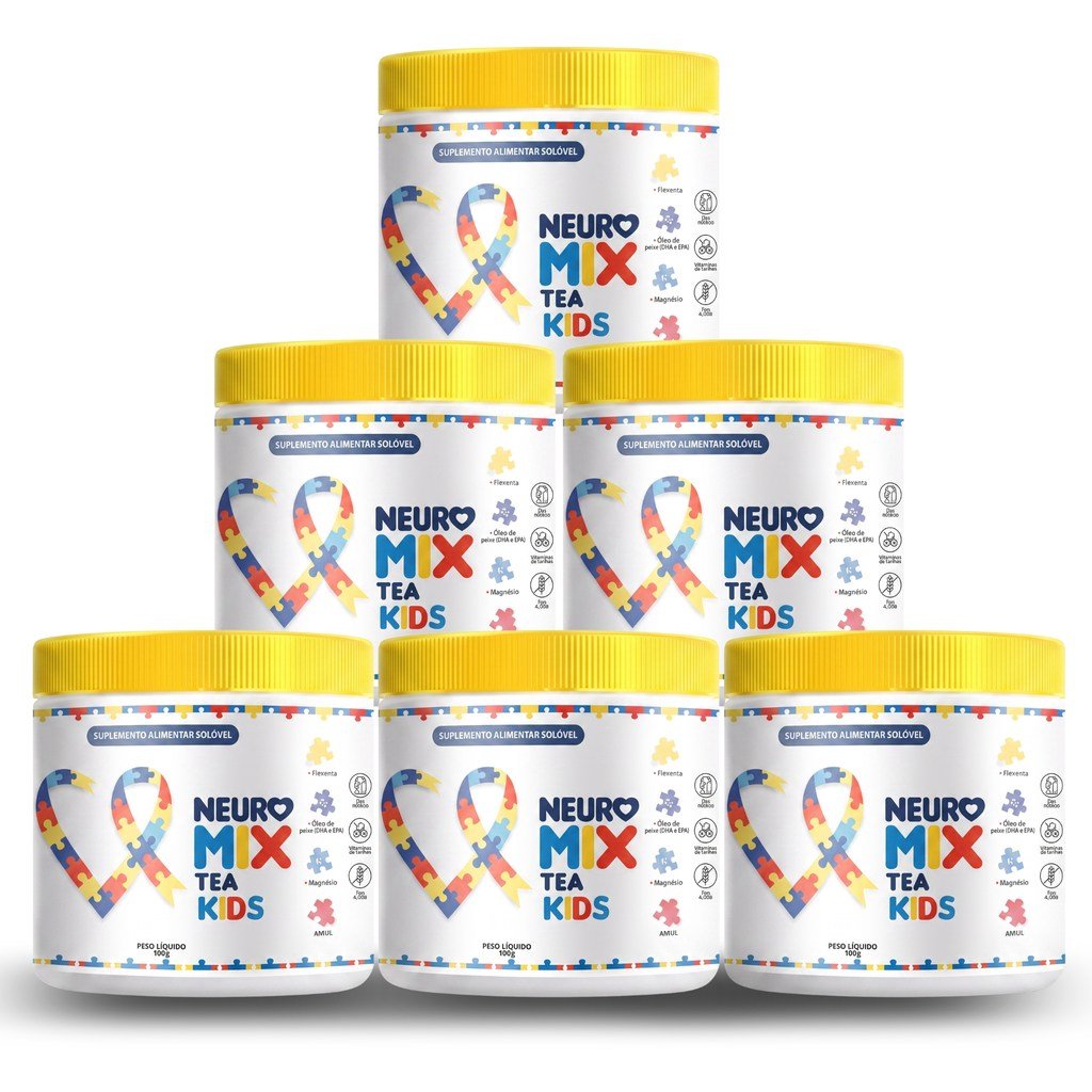 Kit Neuro Mix® com 6 potes